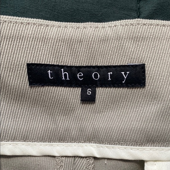 Theory Light Gray Bootcut Pants - Picture 2 of 5